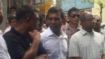 'Quit' call over Maldives poll halt