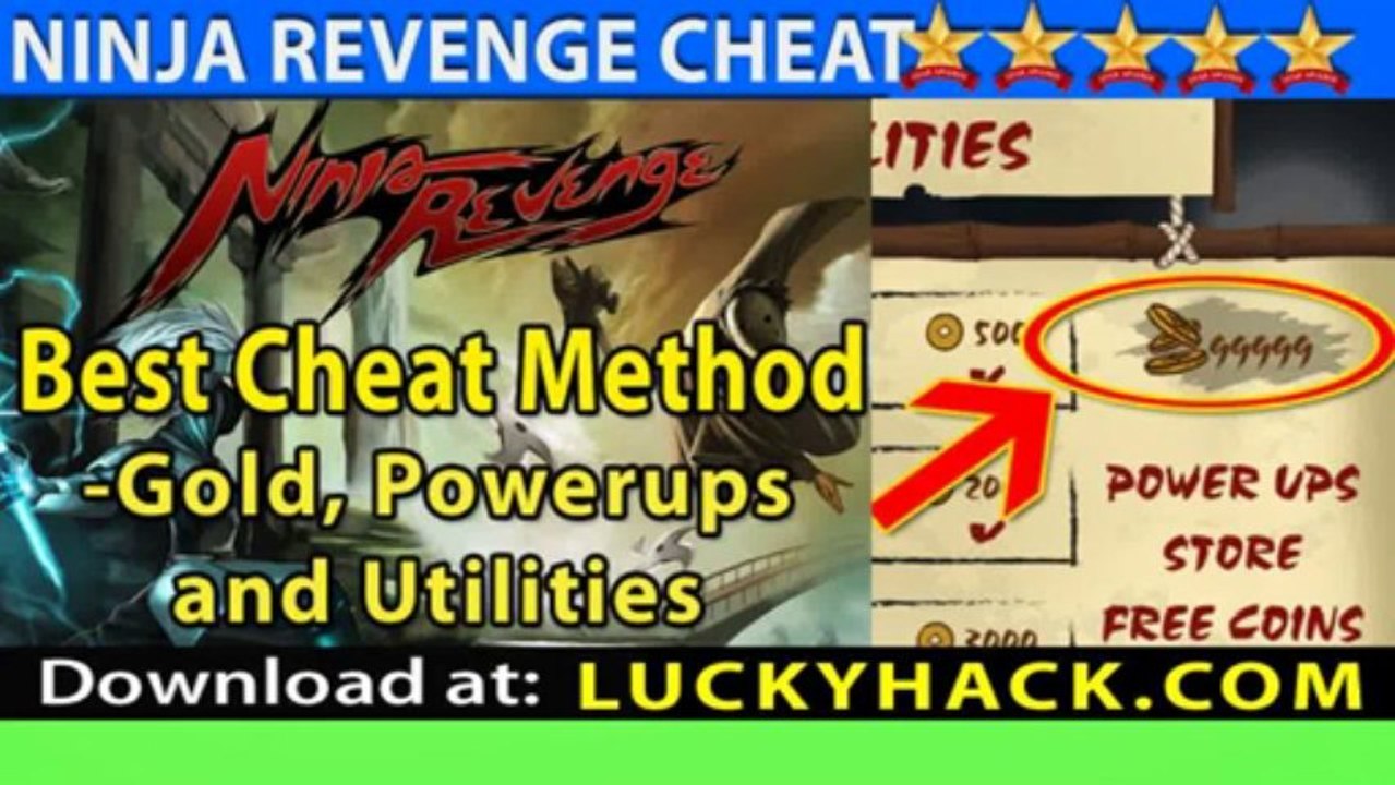 Ninja Revenge Cheats for unlimited Coins and Powerups - Best Ninja Revenge Hack
