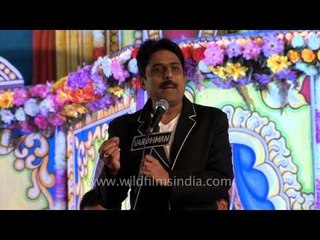 Actor Shailesh Lodha attends Ramlila at Lal quila maidan