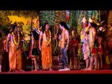 Scene of Vibhishana coming to meet Lord Rama
