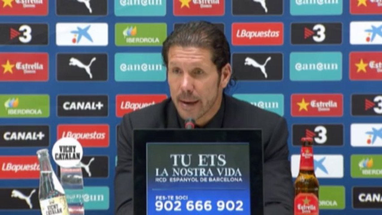 Simeone nach Niederlage: 'Espanyol hat verdient gewonnen'