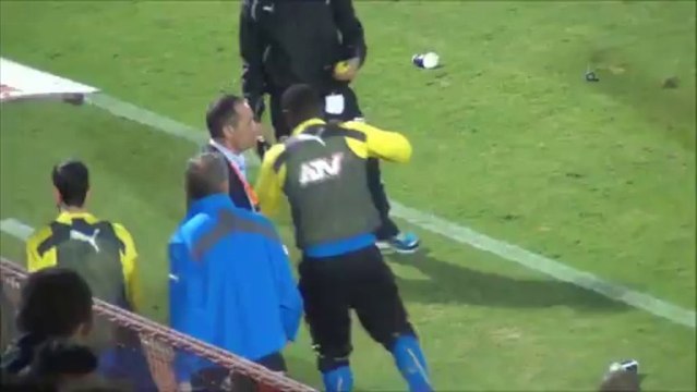 Ερμής-ΑΠΟΕΛ Δώνης μετά το γκολ