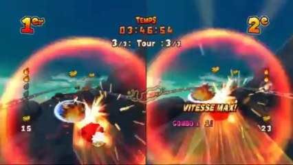Donkey Kong : Jet Race - Grand Prix de la Jungle : Coupe Topaze (Novice), en Multijoueur