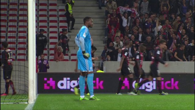 But Dario CVITANICH (40ème) - OGC Nice - Olympique de Marseille (1-0) - 2013/2014