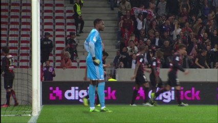 But Dario CVITANICH (40ème) - OGC Nice - Olympique de Marseille (1-0) - 2013/2014