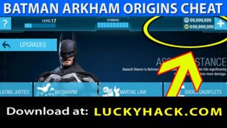 Batman Arkham Origins iOS and Androi Cheats Hack