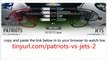 New England Patriots vs New York Jets watch Live Streaming Online Week 7