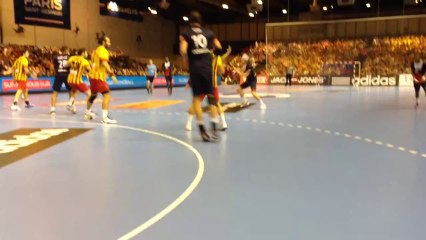 PSG - FC Barcelone | EHFCL Parade de Saric sur Narcisse