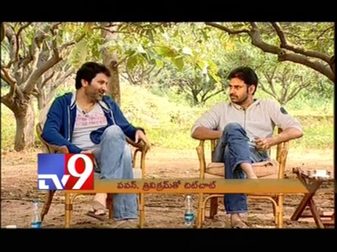 Chit chat with Pawan Kalyan and Trivikram