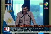 No descartan sabotaje político en accidente ferroviario de Argentina