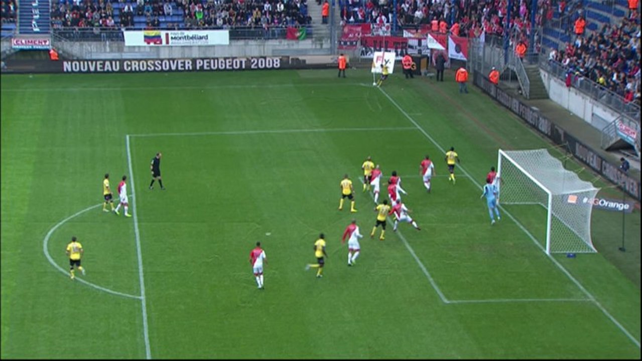 But Cédric BAKAMBU (56ème) - FC Sochaux-Montbéliard - AS Monaco FC (2-2) - 2013/2014