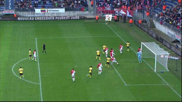 But Cédric BAKAMBU (56ème) - FC Sochaux-Montbéliard - AS Monaco FC (2-2) - 2013/2014