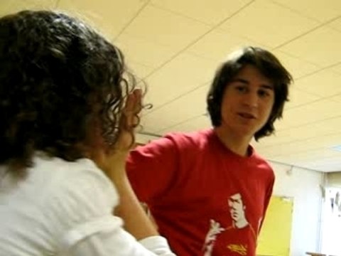 En salle d'arts appliqués...