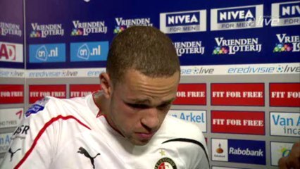 20-02-11 Luc Castaignos na ADO Den Haag - Feyenoord