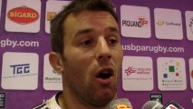 Rugby Pro D2 - Jean-Emmanuel Cassin réagit après USB - Albi