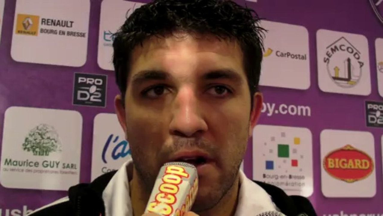 Rugby Pro D2 - Yoann Boulanger réagit après USB - Albi