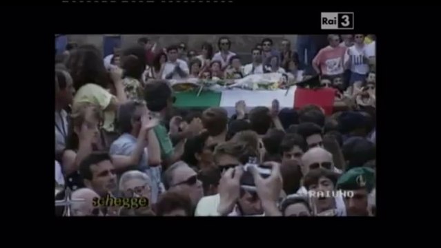 Schegge - Il funerale di Giovanni Falcone e della scorta
