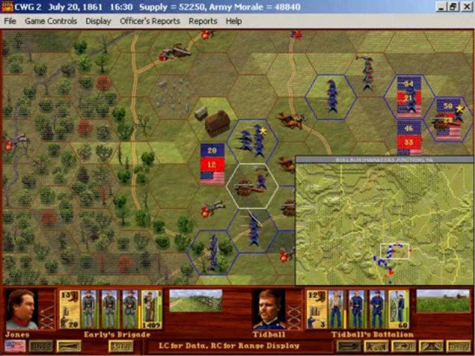 LGWI - Civil War Generals II 011 (Face. Head. Palm. Desk.)