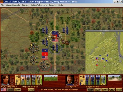 LGWI - Civil War Generals II 014 (Skirmishing, Redeploying, Clashing)