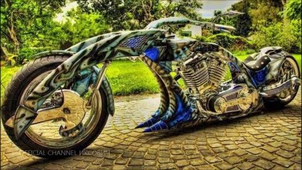 Изящные Мотоциклы Лучшее  Elegant Motorcycles. Best. Fhotoclip -