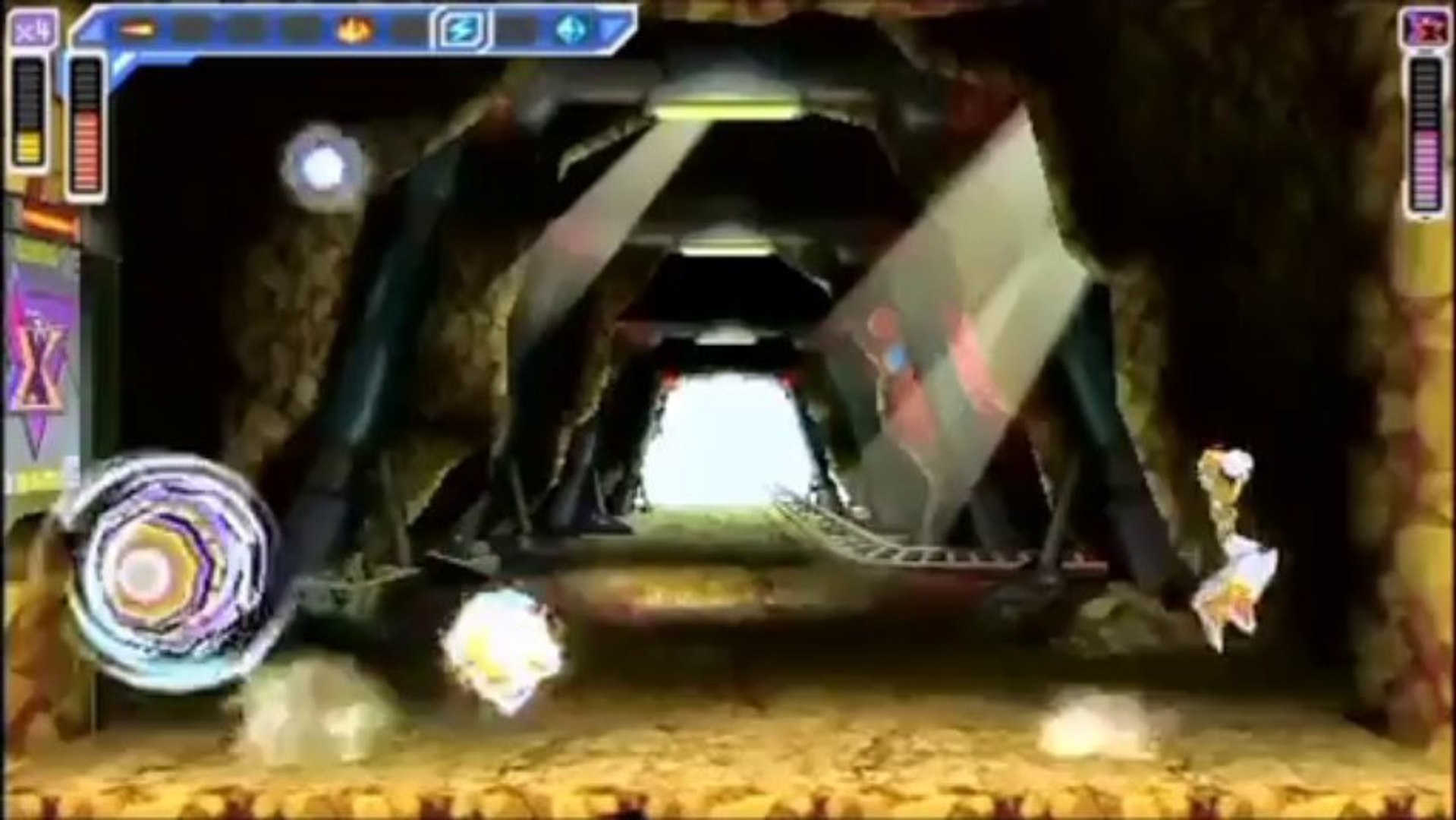 Megaman Maverick Hunter X - Armored Armadillo Stage