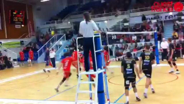 Rennes s'incline contre Lyon - Rennes Volley - Lyon 2-3