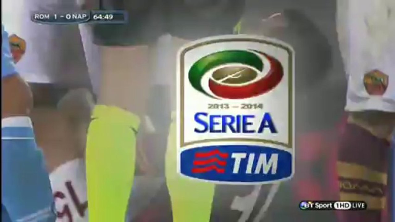 Roma - Napoli 8eme journée de Série A 2eme mi-temps