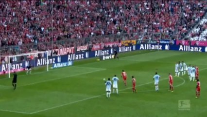 Il rigore lo batte Muller, Robben la prende molto male...