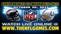 Watch Denver Broncos vs Indianapolis Colts 