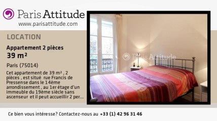 Appartement 1 Chambre à louer - Plaisance/Pernety, Paris - Ref. 7802
