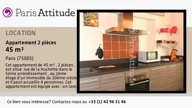 Appartement 1 Chambre à louer - Quartier Latin/St Michel, Paris - Ref. 8502