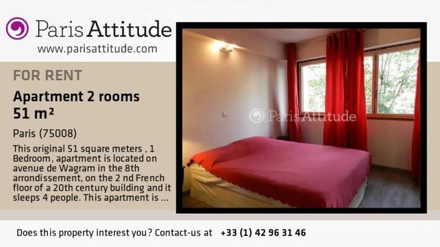 1 Bedroom Apartment for rent - Arc de Triomphe, Paris - Ref. 7771