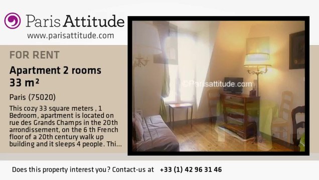 1 Bedroom Apartment for rent - Porte de Vincennes, Paris - Ref. 5747