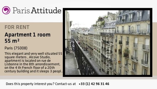 Alcove Studio Loft for rent - Parc Monceau, Paris - Ref. 8432