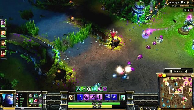 LOL FUN - shen talon combo - league-of-legends