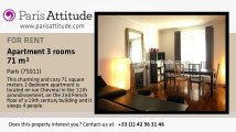 2 Bedroom Apartment for rent - Nation, Paris - Ref. 3975