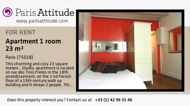 Studio Apartment for rent - Sacré Cœur, Paris - Ref. 4038