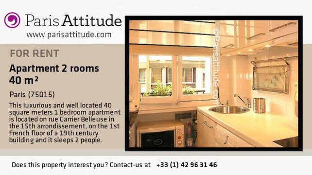 1 Bedroom Apartment for rent - Motte Piquet Grenelle, Paris - Ref. 1531