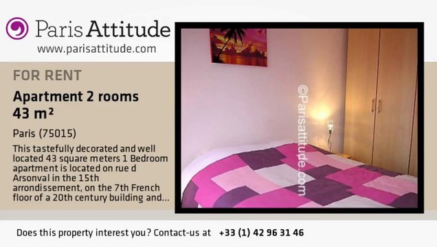 1 Bedroom Apartment for rent - Pasteur, Paris - Ref. 4239