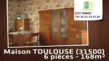 A vendre - maison - TOULOUSE (31500) - 6 pièces - 168m²