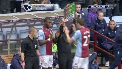 Aston Villa 0-2 Tottenham Hotspur 20/10/2013
