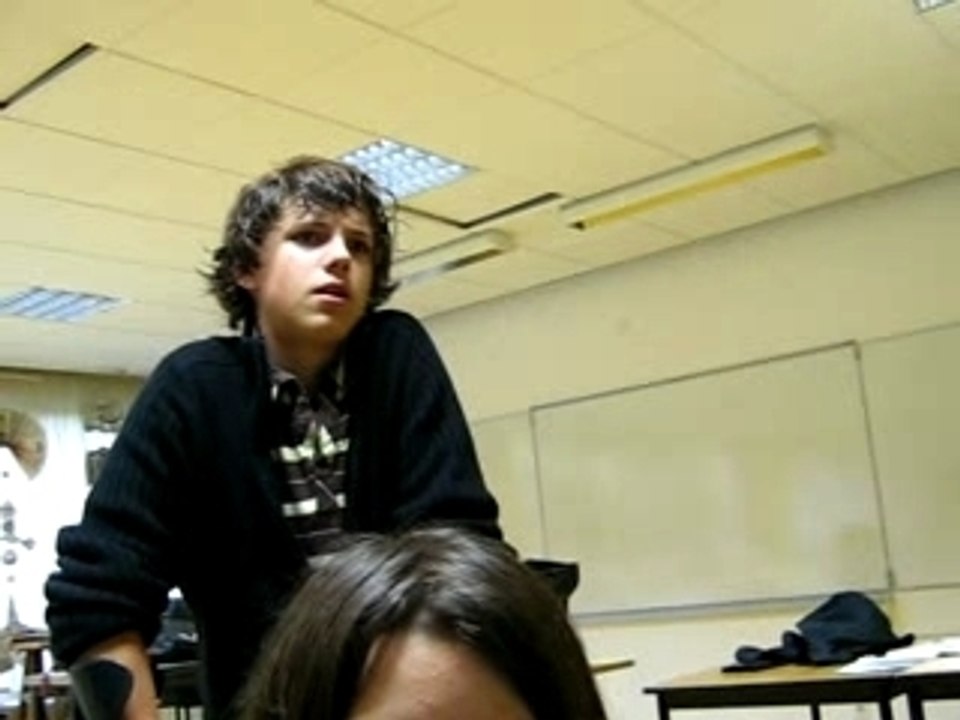 En salle d'arts appliqués...