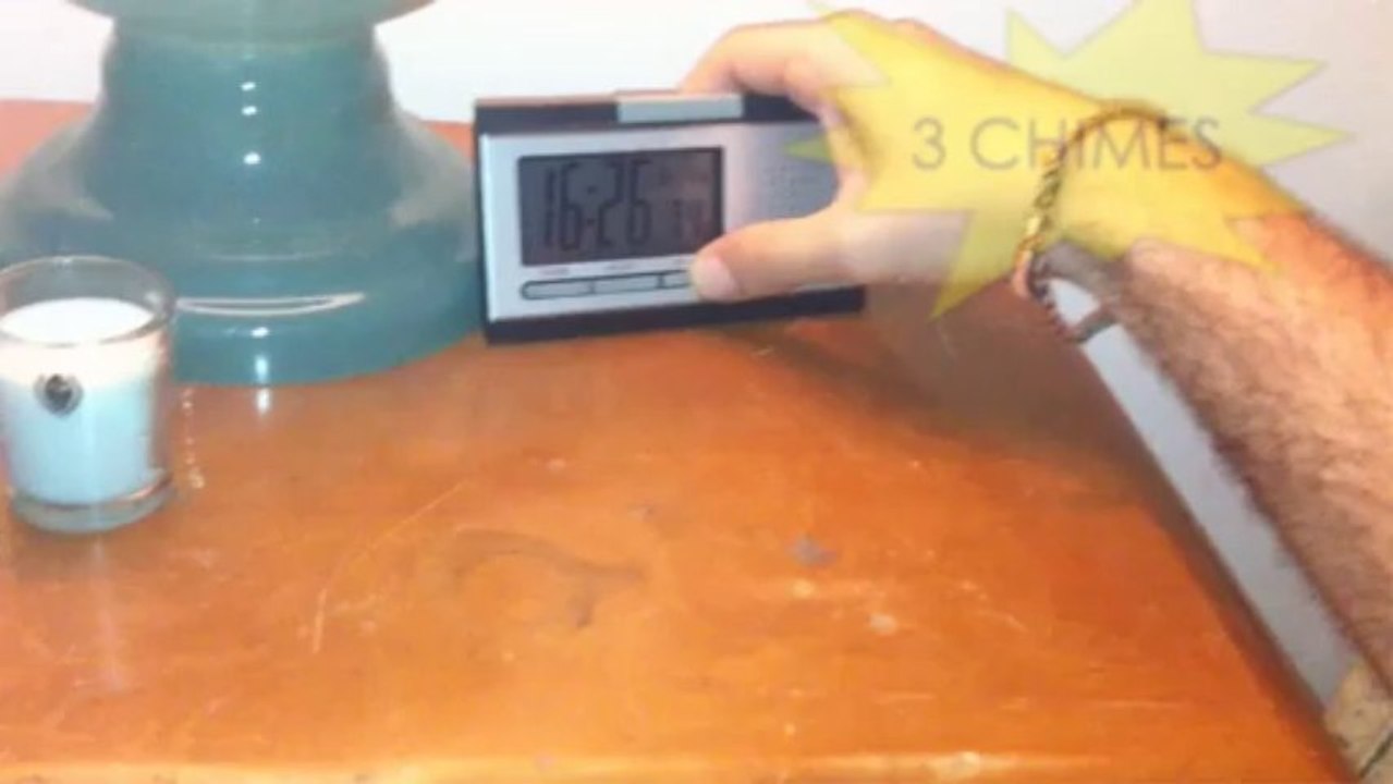 Talking Alarm Clock, Convenient Method To Show Children To Tell Time