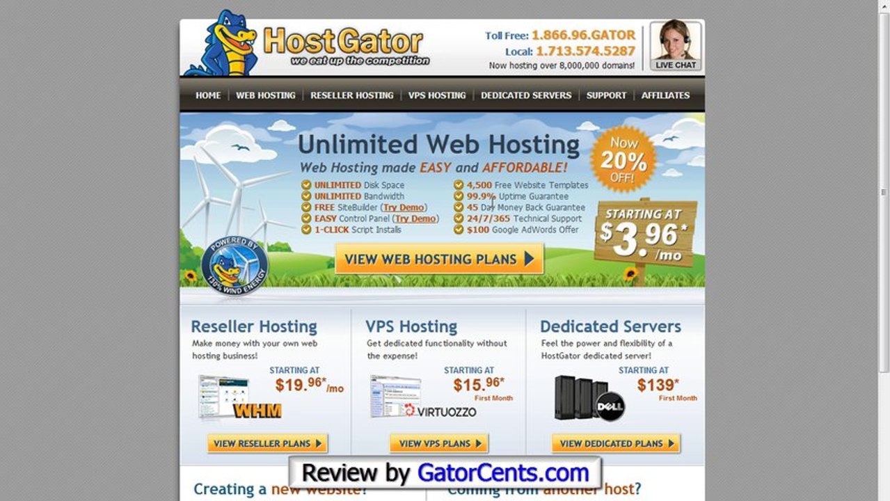 Hostgator VPS Hosting Promotional Code - Coupon: GATORCENTS