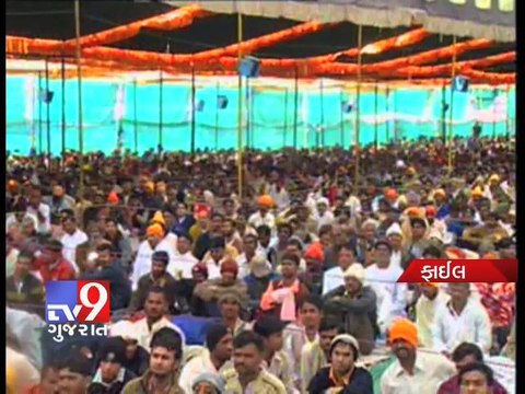 Asaram teaches spiritual lesson to police officers, Ahmedabad - Tv9 Gujarat