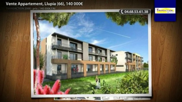Vente Appartement, Llupia (66), 140 000€