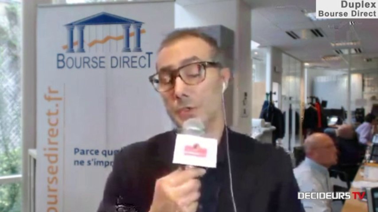 18/10/13 : Les Experts de Bourse Direct dans l'émission "Duplex Bourse" sur Décideurs TV