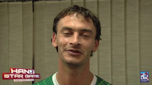 Hand Star Game - Nîmes - Damien Scaccianoce défie les joueurs étrangers