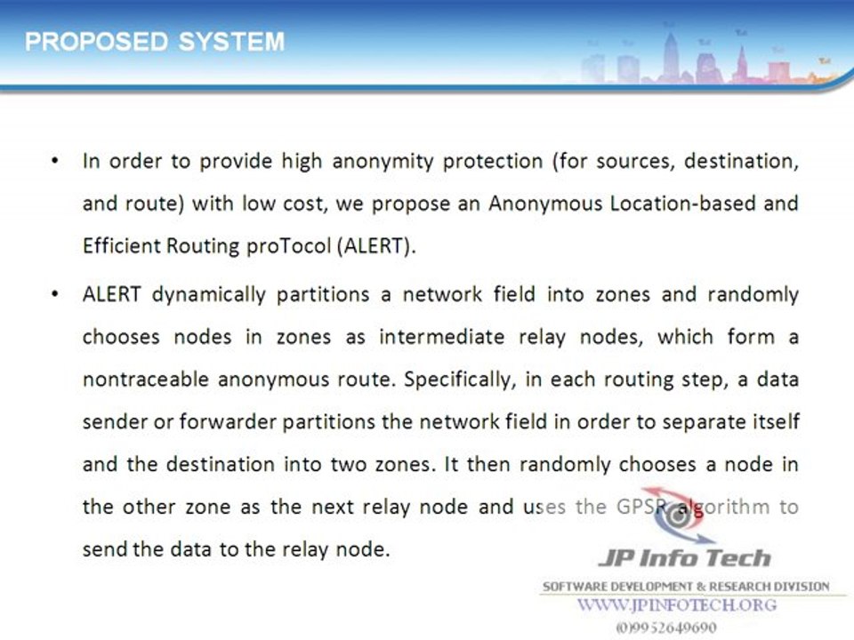 ALERT An Anonymous Location-Based