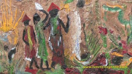 Peintures de Gisèle Coupard à l'espace Cristal